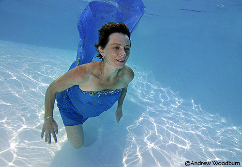underwater walk copyright Andrew Woodburn