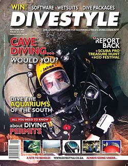 Andrew Woodburns underwater photos in Divestyle Magazine